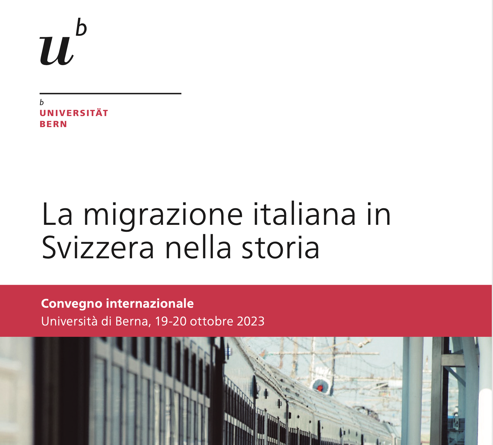 Convegno internazionale: La migrazione italiana in Svizzera nella storia