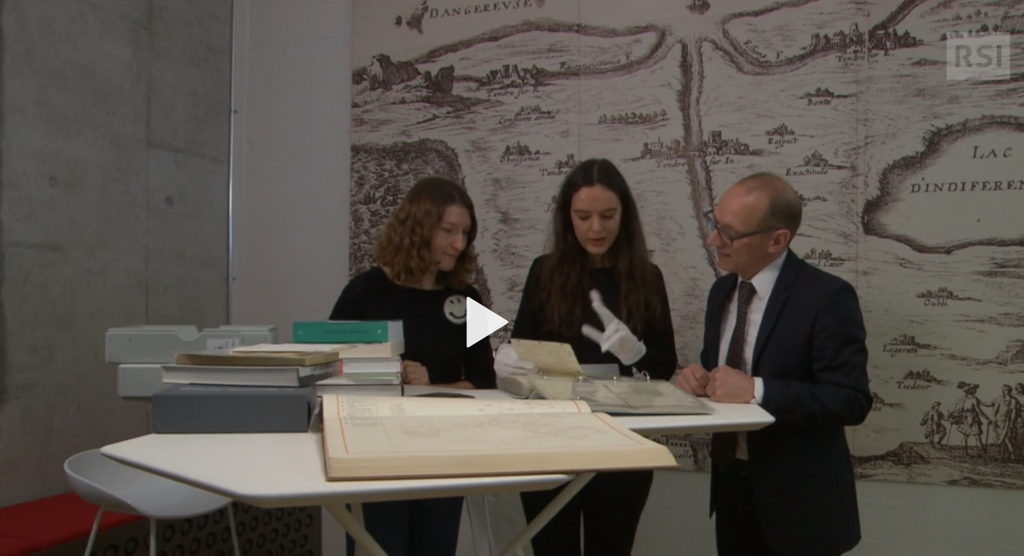 Bildauschnitt der Reportage "cattedre di italianistica in Svizzera"